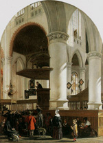 Emmanuel de Witte, The Old Church, Delft